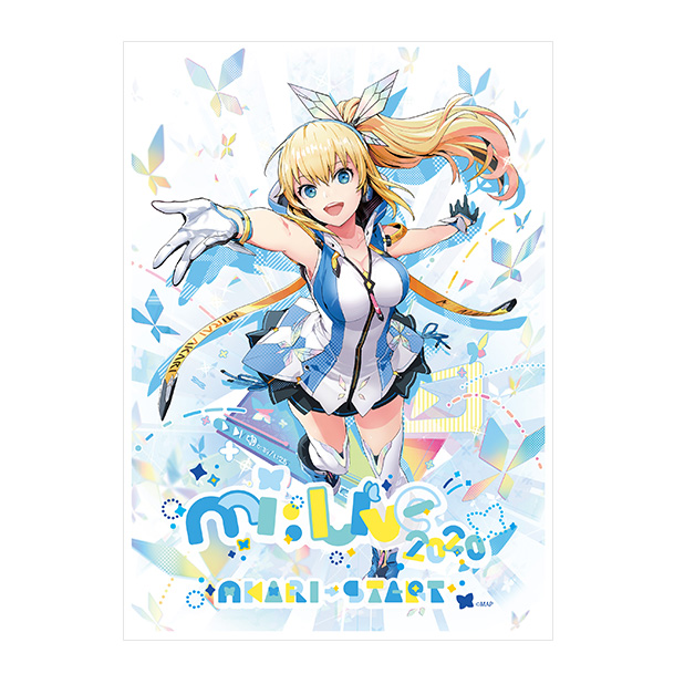 Mi:LIVE 2020 A3クリアポスター