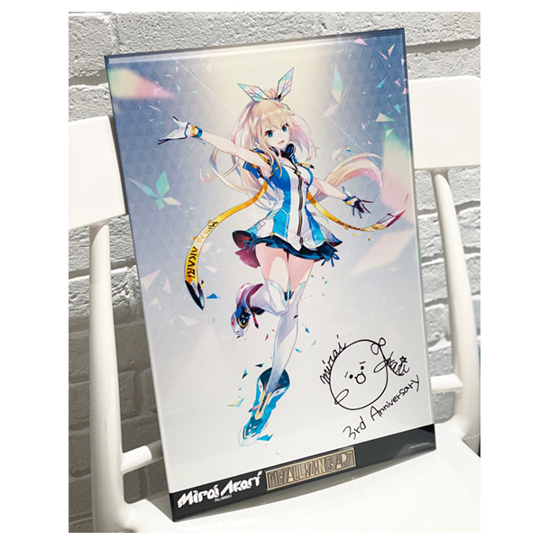 ミライアカリ 3周年記念 メタライズアート